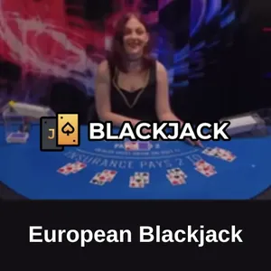 Freshdeck Euro Blackjack live game at Gambiva Casino