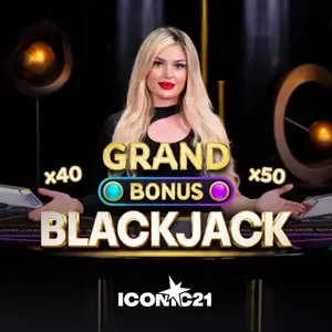 Grand Bonus Blackjack live game at Gambiva Casino