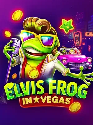 Elvis Frog in Vegas slot at Gambiva Casino
