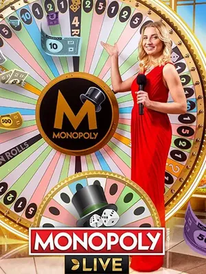 Monopoly Live game show at Gambiva Casino